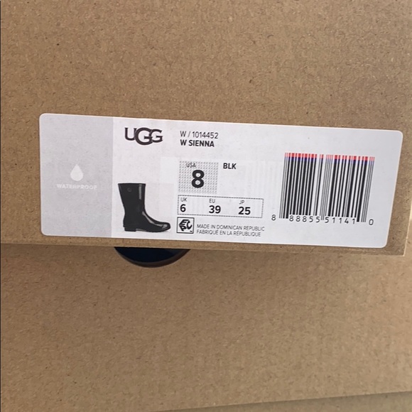 NWT Ugg Sienna Rain Boots - Picture 11 of 12